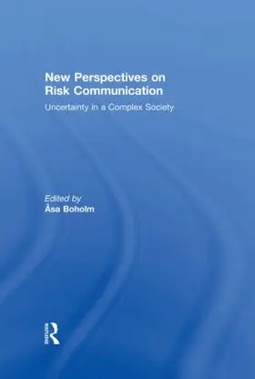 Boholm |  New Perspectives on Risk Communication | Buch |  Sack Fachmedien