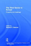 Osborne |  The Third Sector in Europe | Buch |  Sack Fachmedien