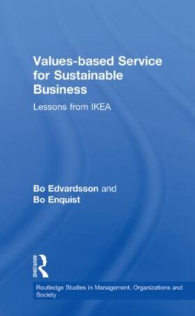 Edvardsson / Enquist | Values-Based Service for Sustainable Business | Buch | sack.de