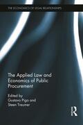 Piga / Treumer |  The Applied Law and Economics of Public Procurement | Buch |  Sack Fachmedien