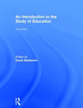 Matheson |  An Introduction to the Study of Education | Buch |  Sack Fachmedien