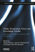 De Boer / Vinke-de Kruijf / Özerol |  Water Governance, Policy and Knowledge Transfer | Buch |  Sack Fachmedien