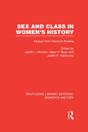 Newton / Ryan / Walkowitz |  Sex and Class in Women's History | Buch |  Sack Fachmedien