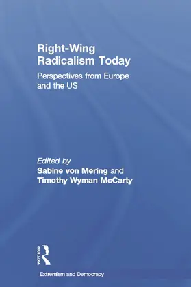 von Mering / McCarty |  Right-Wing Radicalism Today | Buch |  Sack Fachmedien