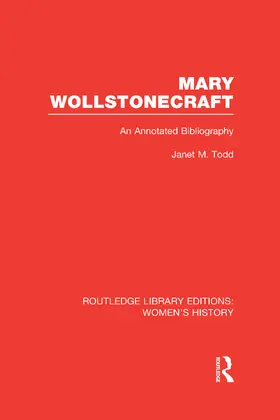 Todd | Mary Wollstonecraft | Buch | 978-0-415-62806-8 | www.sack.de