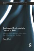 Rich |  Parties and Parliaments in Southeast Asia | Buch |  Sack Fachmedien