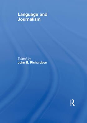Richardson |  Language and Journalism | Buch |  Sack Fachmedien