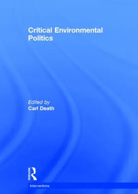 Death |  Critical Environmental Politics | Buch |  Sack Fachmedien
