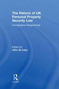 de Lacy |  The Reform of UK Personal Property Security Law | Buch |  Sack Fachmedien