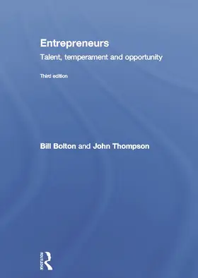Thompson / Bolton |  Entrepreneurs | Buch |  Sack Fachmedien