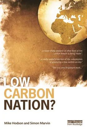 Hodson / Marvin |  Low Carbon Nation? | Buch |  Sack Fachmedien