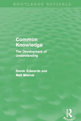 Edwards / Mercer |  Common Knowledge (Routledge Revivals) | Buch |  Sack Fachmedien