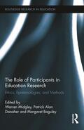 Midgley / Danaher / Baguley |  The Role of Participants in Education Research | Buch |  Sack Fachmedien