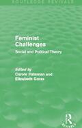 Pateman / Grosz |  Feminist Challenges | Buch |  Sack Fachmedien