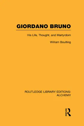 Boulting |  Giordano Bruno | Buch |  Sack Fachmedien