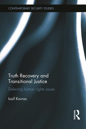 Kovras |  Truth Recovery and Transitional Justice | Buch |  Sack Fachmedien