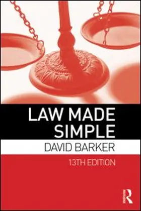 Barker |  Law Made Simple | Buch |  Sack Fachmedien