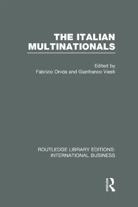 Onida / Viesti |  The Italian Multinationals | Buch |  Sack Fachmedien