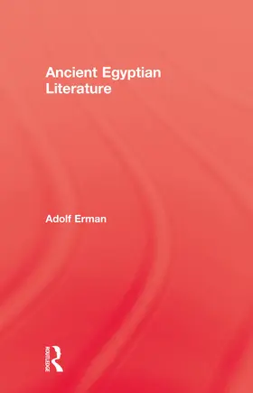 Erman |  Ancient Egyptian Literature | Buch |  Sack Fachmedien