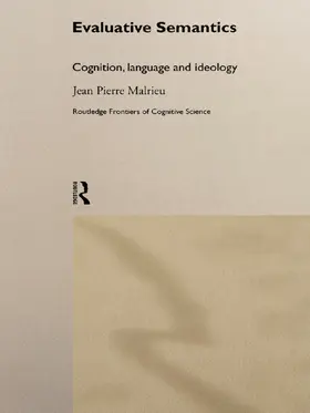 Malrieu |  Evaluative Semantics | Buch |  Sack Fachmedien