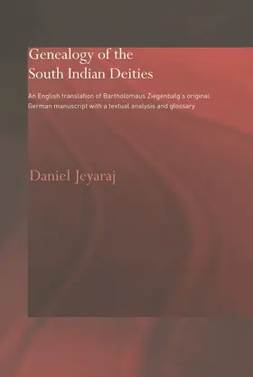 Jeyaraj |  Genealogy of the South Indian Deities | Buch |  Sack Fachmedien
