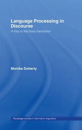 Doherty | Language Processing in Discourse | Buch | 978-0-415-64959-9 | sack.de