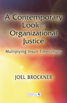Brockner |  A Contemporary Look at Organizational Justice | Buch |  Sack Fachmedien
