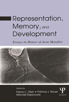 Stein / Bauer / Rabinowitz |  Representation, Memory, and Development | Buch |  Sack Fachmedien