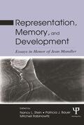 Stein / Bauer / Rabinowitz |  Representation, Memory, and Development | Buch |  Sack Fachmedien