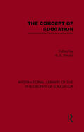 Peters |  The Concept of Education (International Library of the Philosophy of Education Volume 17) | Buch |  Sack Fachmedien
