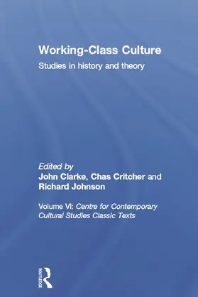 CCCS |  Working Class Culture | Buch |  Sack Fachmedien
