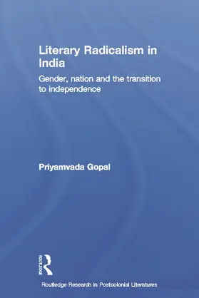 Gopal |  Literary Radicalism in India | Buch |  Sack Fachmedien