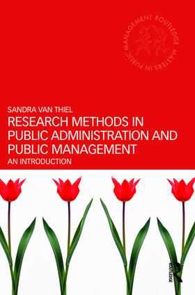 van Thiel |  Research Methods in Public Administration and Public Management | Buch |  Sack Fachmedien