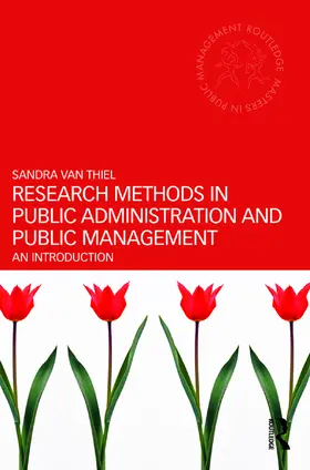 van Thiel |  Research Methods in Public Administration and Public Management | Buch |  Sack Fachmedien