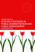 van Thiel |  Research Methods in Public Administration and Public Management | Buch |  Sack Fachmedien