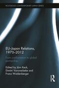Keck / Vanoverbeke / Waldenberger |  Eu-Japan Relations, 1970-2012 | Buch |  Sack Fachmedien