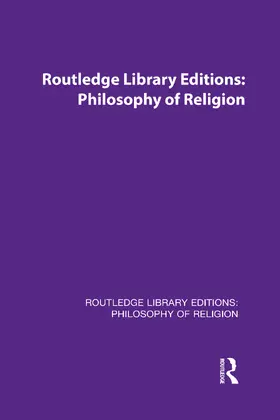 Various |  Routledge Library Editions: Philosophy of Religion | Buch |  Sack Fachmedien