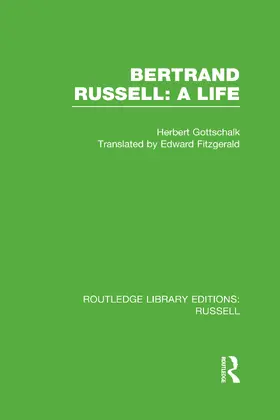 Gottschalk |  Bertrand Russell: A Life | Buch |  Sack Fachmedien