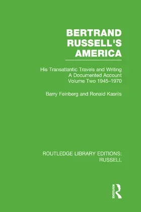 Feinberg / Kasrils |  Bertrand Russell's America | Buch |  Sack Fachmedien