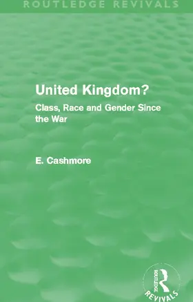Cashmore |  United Kingdom? (Routledge Revivals) | Buch |  Sack Fachmedien
