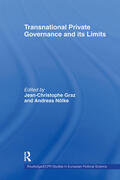 Graz / Nölke |  Transnational Private Governance and its Limits | Buch |  Sack Fachmedien