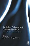 Elliott / Norris |  Curriculum, Pedagogy and Educational Research | Buch |  Sack Fachmedien