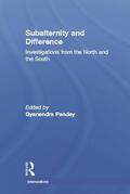 Pandey |  Subalternity and Difference | Buch |  Sack Fachmedien