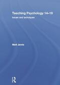 Jarvis |  Teaching Psychology 14-19 | Buch |  Sack Fachmedien