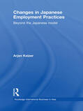 Keizer |  Changes in Japanese Employment Practices | Buch |  Sack Fachmedien