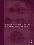 Lo / Tian |  Law for Foreign Business and Investment in China | Buch |  Sack Fachmedien