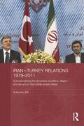 Elik |  Iran-Turkey Relations, 1979-2011 | Buch |  Sack Fachmedien