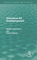 Beenstock / Brasse |  Insurance for Unemployment (Routledge Revivals) | Buch |  Sack Fachmedien