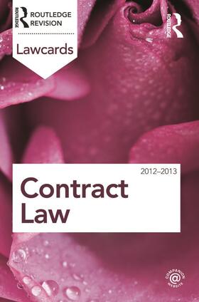 Routledge | Contract Lawcards 2012-2013 | Buch | 978-0-415-68332-6 | sack.de