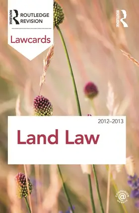 Routledge |  Land Law Lawcards 2012-2013 | Buch |  Sack Fachmedien